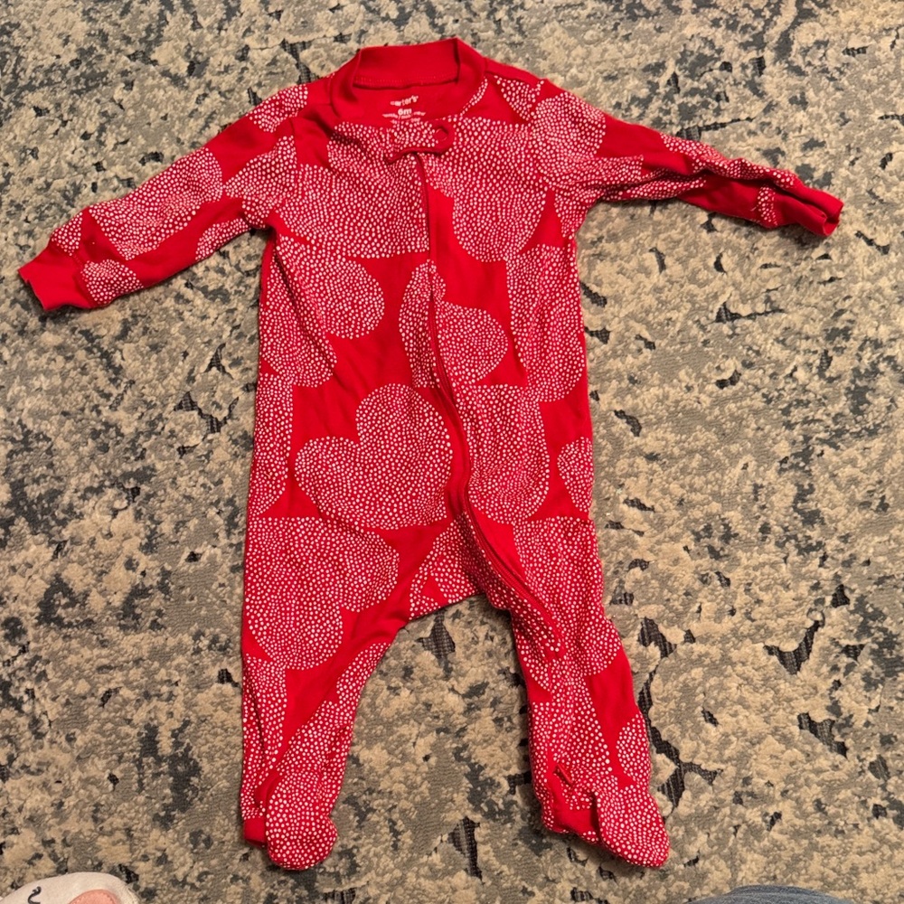 Carter’s Heart/Valentine Pajamas